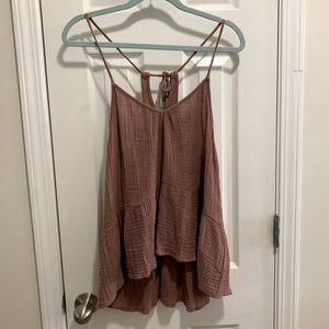 Ruffle Tank Sz Large